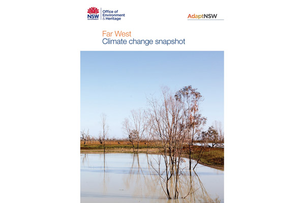 Cover of the Far West climate change impact snapshot