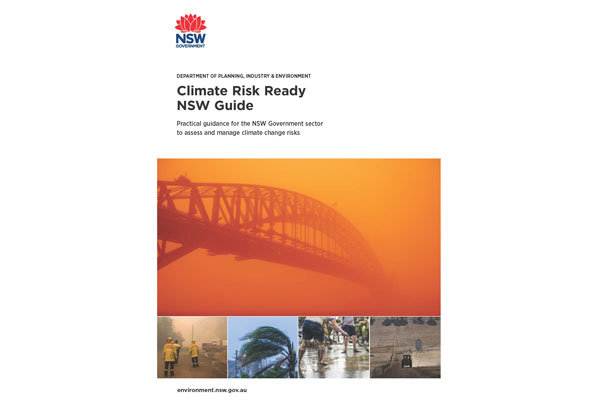 Cover of the Climate Risk Ready NSW Guide