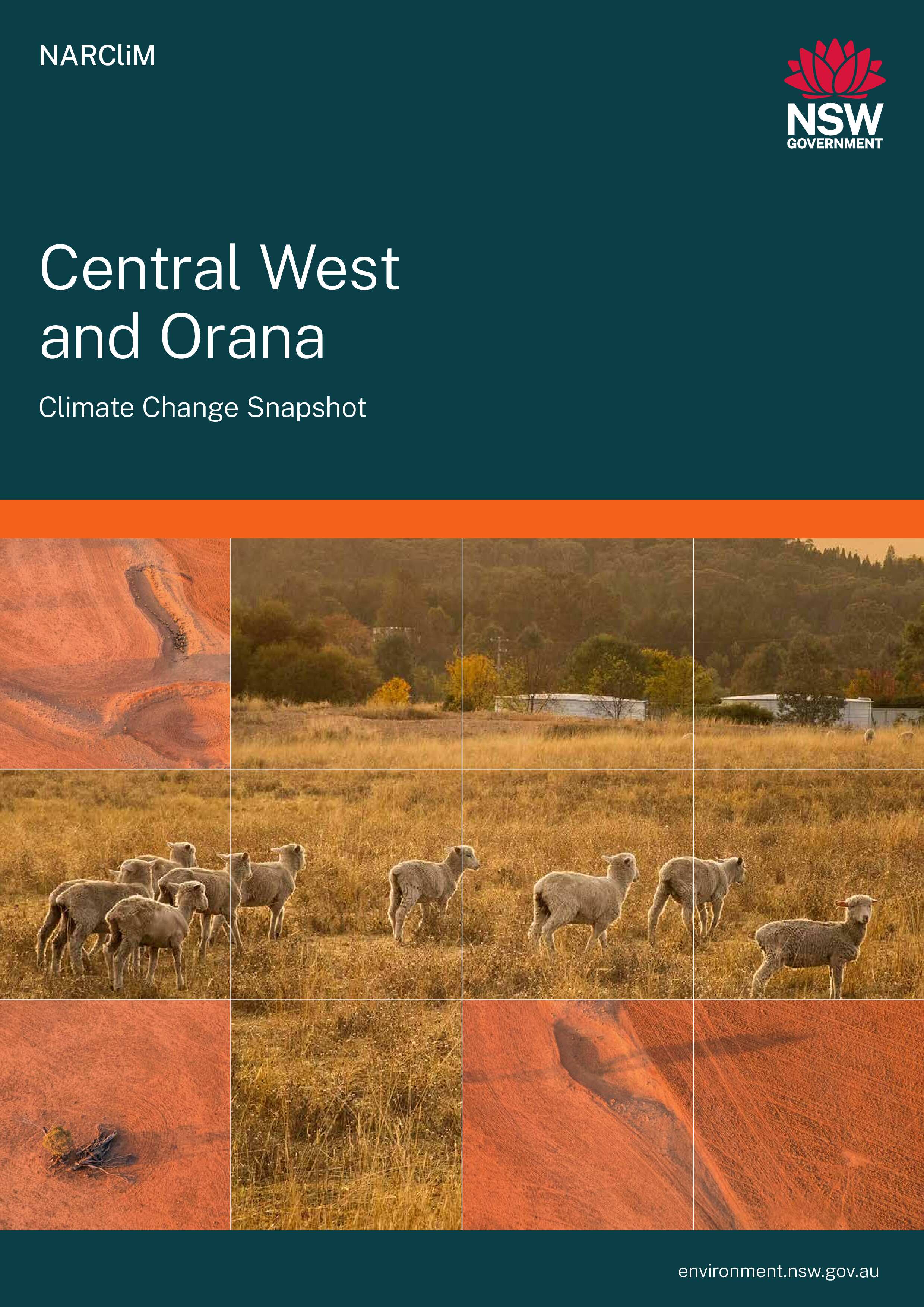 Cover of the Central West climate change snapshot for N2