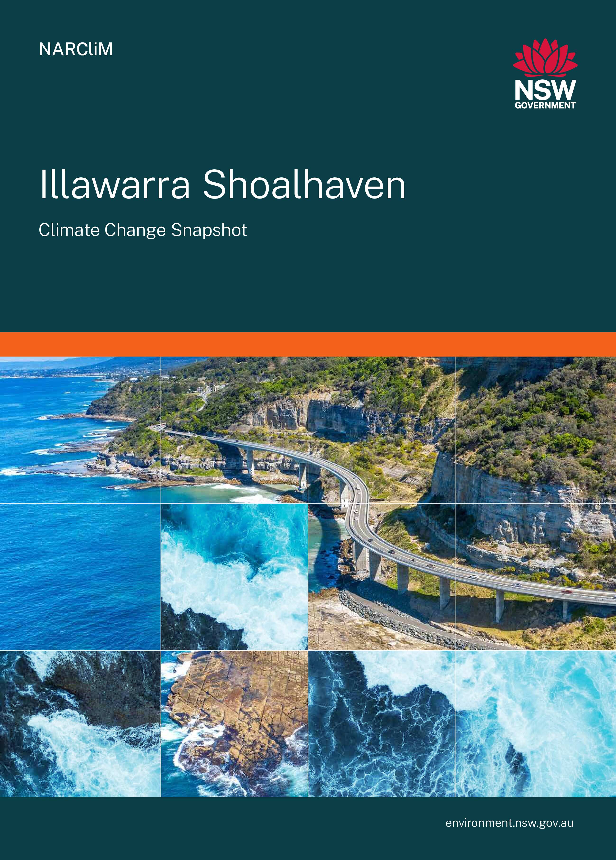 Cover of the Illawarra climate change snapshot for N2